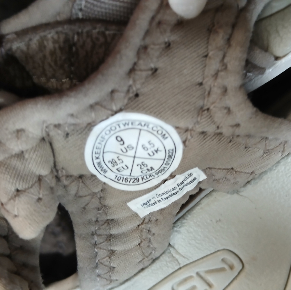 Keen Rose Sandal Taupe/Shitake Womens 9 Outdoors Granola Girl Minimilist - Picture 4 of 5